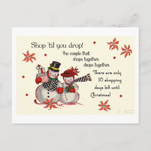 Köp tills du släpper! vykort (Framsida)