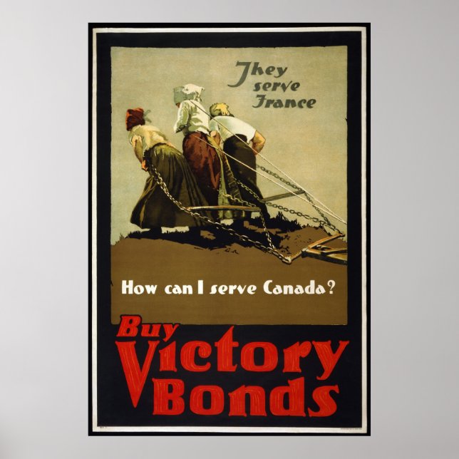 Köp Victory Bonds Poster (Framsidan)