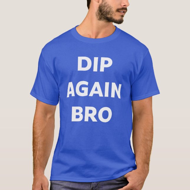 Köp Vid Dippen Bro Crypto Trading T-Shirt (Framsida)