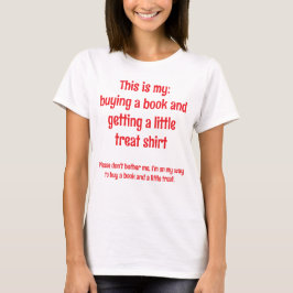 Köpa en bok och få lite skjorta t shirt