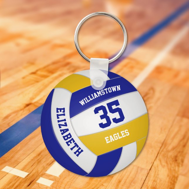 köpa en eller flera realistiska blå volleyball i g nyckelring (Skapare uppladdad)
