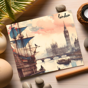 köpa karta London massutskick vykort