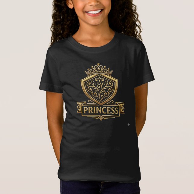 Köpa T-Shirt |Royal Princess Grafisk Tee (Framsida)