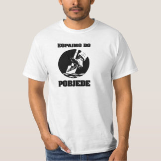 Kopajmo gör den Pobjede Sarajevo affischen T-shirt