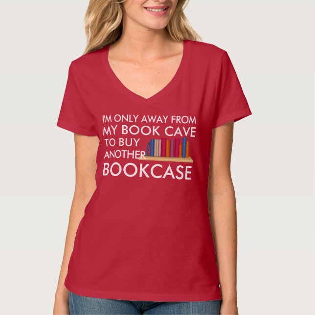 Köpande en annan bokhylla t shirt (Framsida)