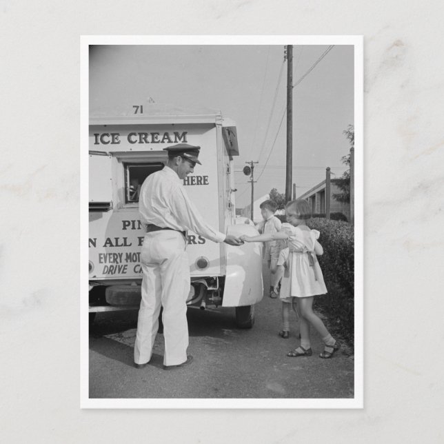 Köpandeglass Vykort (Framsida)