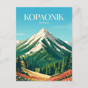 Kopaonik nationalpark Serbien Vykort