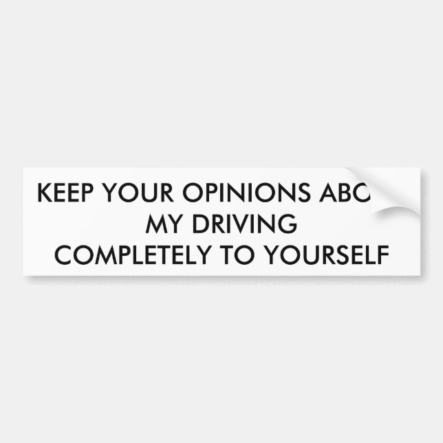 "KÖPARE FÖR FAST FÖRARE" BILDEKAL (Framsidan)