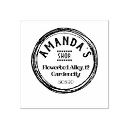 Köparen namn returadress stämpel