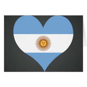 KöpArgentina flagga Hälsningskort