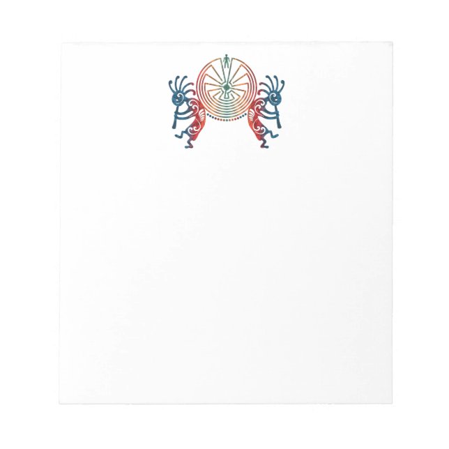 KOPELLI / MAN I MAZE + dina idéer Anteckningsblock (Framsida)