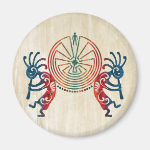 KOPELLI / MAN I MAZE + dina idéer Magnet