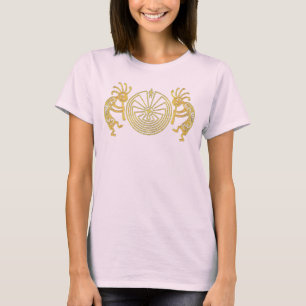 KOPELLI / MAN I MAZE guld + dina idéer T-shirt