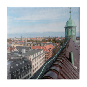 Köpenhamn Cityscape Kakelplatta