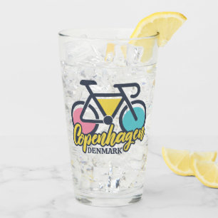 Köpenhamn Danmark Cycling Glaskopp