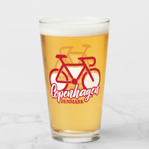 Köpenhamn Danmark Cycling Glaskopp