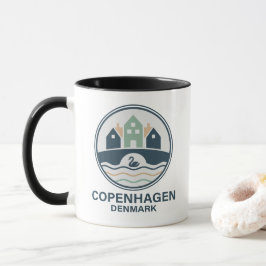 Köpenhamn Danmark Europa Mugg