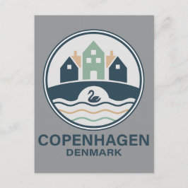 Köpenhamn Danmark Europa Vykort