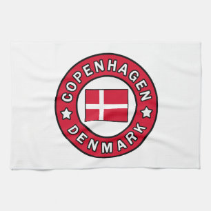 Köpenhamn Danmark Kökshandduk