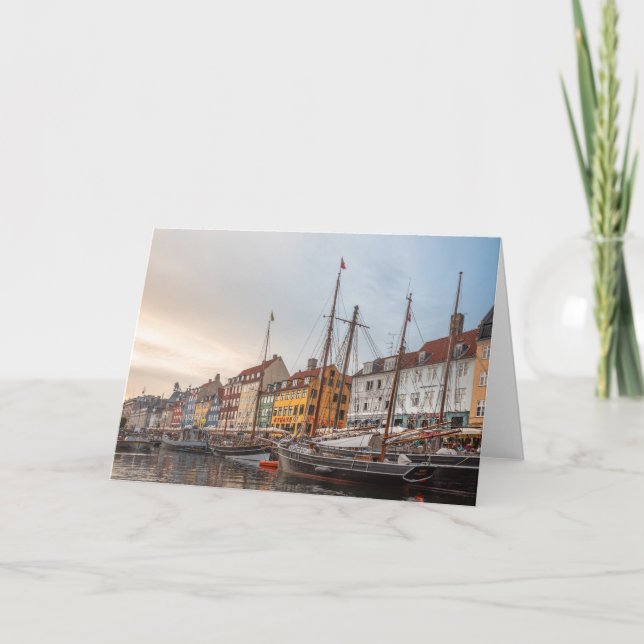 Köpenhamn Danmark Kort (Framsida)