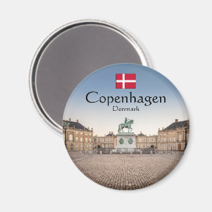 Köpenhamn Danmark Magnet