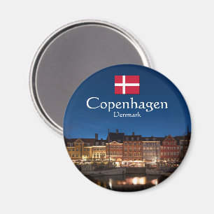 Köpenhamn Danmark Magnet
