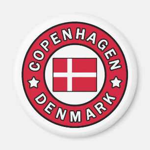 Köpenhamn Danmark Magnet