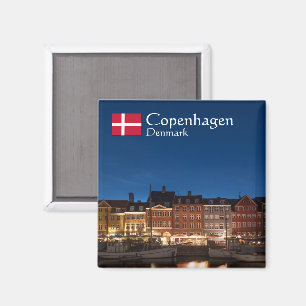 Köpenhamn Danmark Magnet