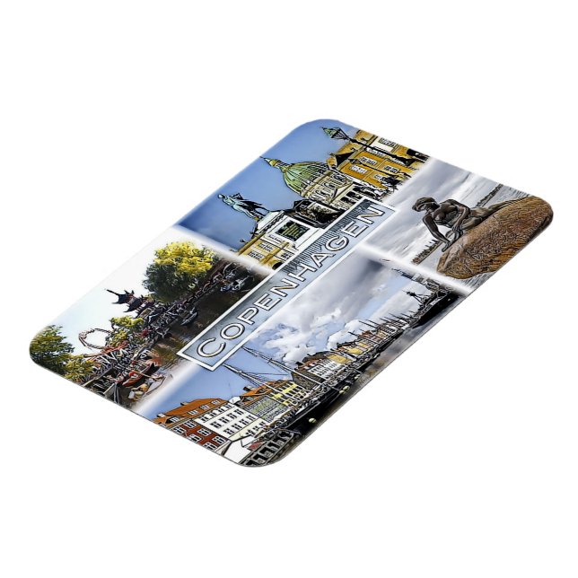 Köpenhamn - Danmark - Mosaic - Magnet (Vänstra Sidan)
