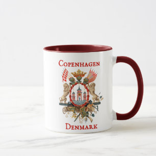 Köpenhamn Danmark Mugg