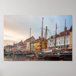 Köpenhamn Danmark Poster