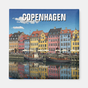 Köpenhamn Danmark Resa Magnet