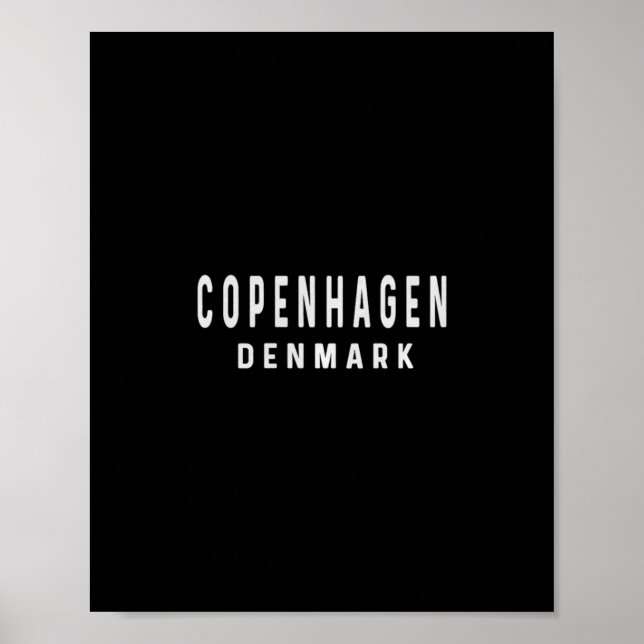 Köpenhamn Danmark - Resa Semester Semester Fritid  Poster (Framsidan)