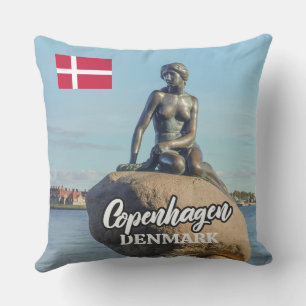 Köpenhamn Danmark-Sjöjungfrun Kudde