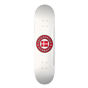 Köpenhamn Danmark Skateboard Bräda 21,5 Cm