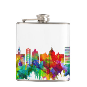 Köpenhamn Danmark Skyline Fickplunta