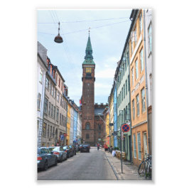 Köpenhamn, Danmark, stadshuset Fototryck