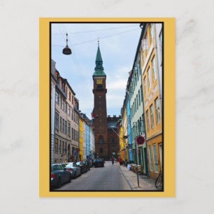 Köpenhamn, Danmark, stadshuset Vykort