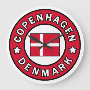 Köpenhamn Danmark Stor Klocka