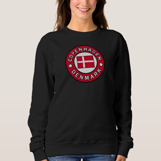 Köpenhamn Danmark T-shirt (Framsida)