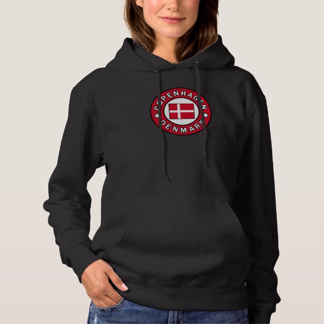 Köpenhamn Danmark Tee Shirt (Framsida)