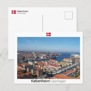 Köpenhamn - Danmark Vykort