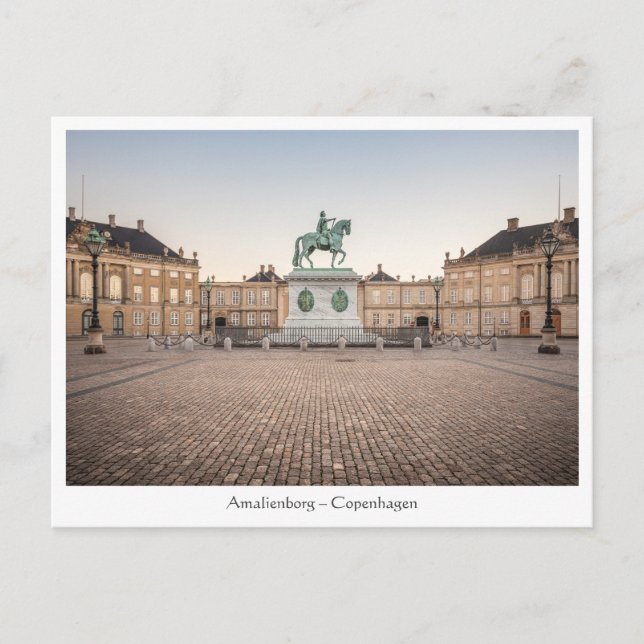 Köpenhamn Danmark Vykort (Framsida)