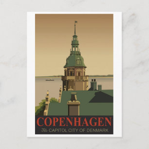 Köpenhamn, Danmark Vykort
