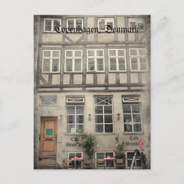 Köpenhamn, Danmark Vykort (Framsida)