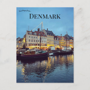 Köpenhamn Danmark Vykort