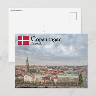 Köpenhamn Danmark Vykort