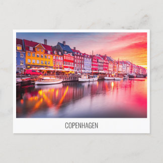 Köpenhamn, Danmark, vykort för resor