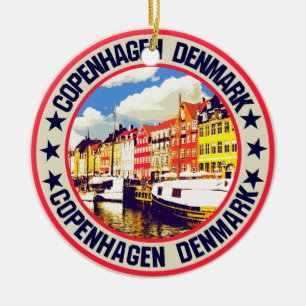 Köpenhamn Julgransprydnad Keramik