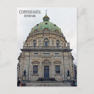 Köpenhamn/Marmorkyrkan vykort! Vykort
